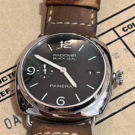 panerai 388 strap size|Panerai radiomir 388 review.